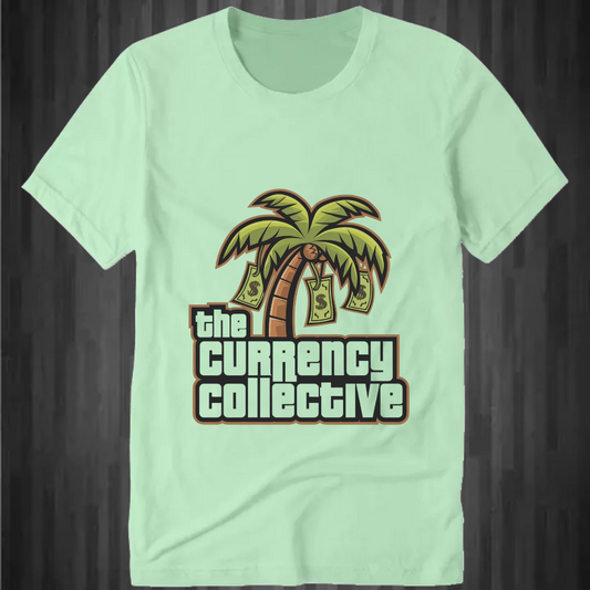 Palm Tree Money Dollars T-Shirt